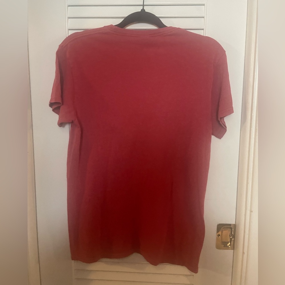 Vintage Distressed Delta Pro Weight Tee Size Large - Snaccident - Eat Bacon - Picture 3 of 4